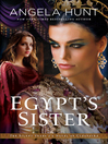 Cover image for Egypt's Sister: A Novel of Cleopatra